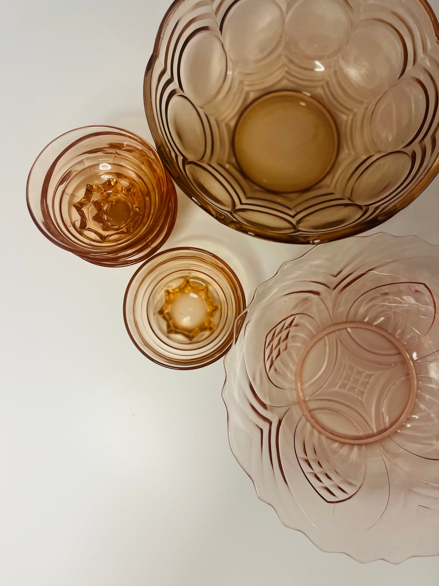 Bowls - rose glas